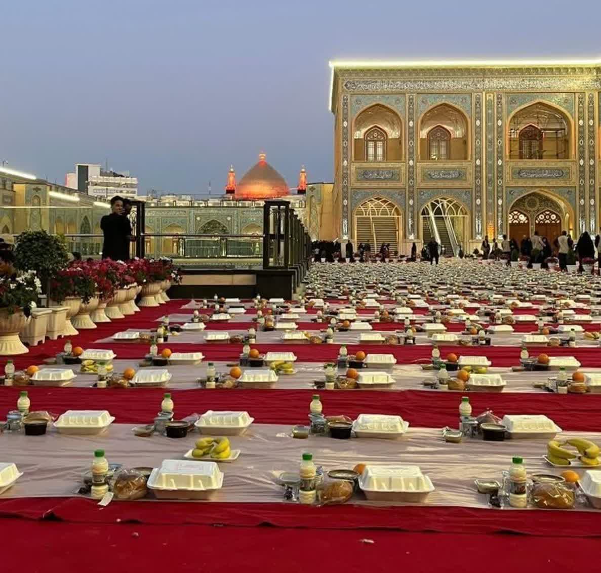 افطاری تو نجف:))TT