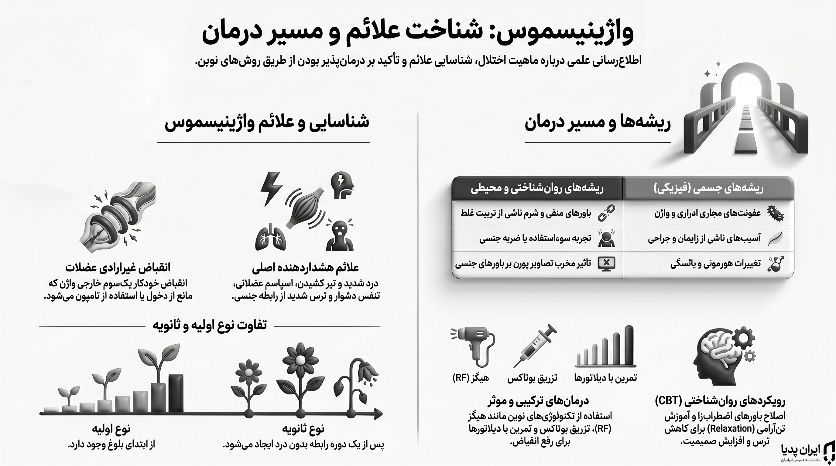 اینفوگرافیک واژینیسموس