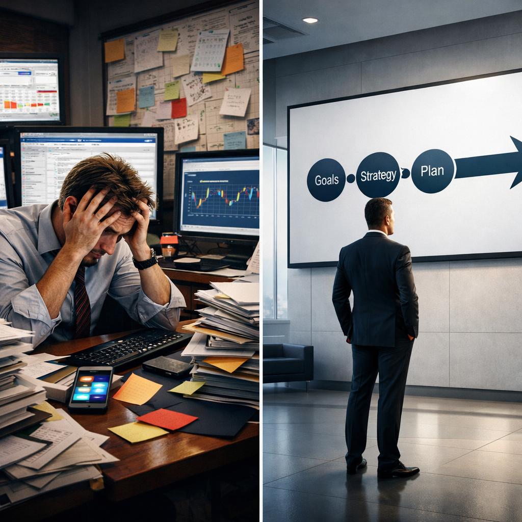 مدیر تصمیمساز یا پر مشغله!؟