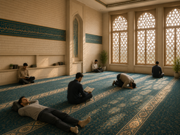 طراحی مبلمان تاشو برای فضاهای مذهبی-دانشگاهی