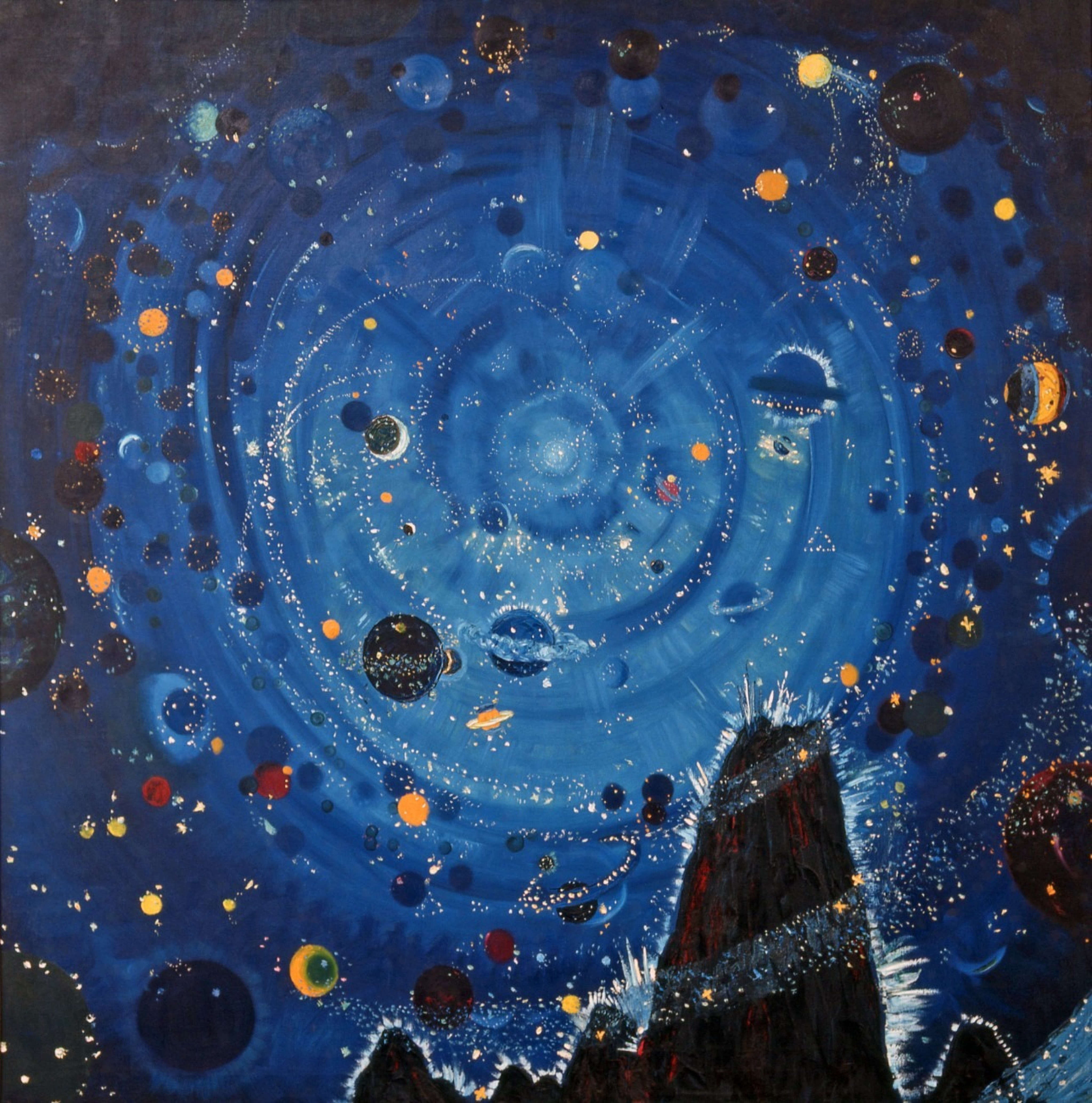 Wenzel August Hablik - شب پرستاره