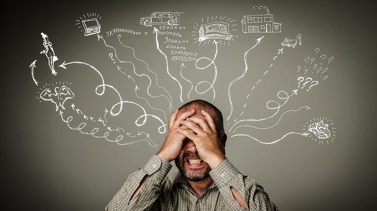 تصویر جالبی برای توصیف وسواس است!