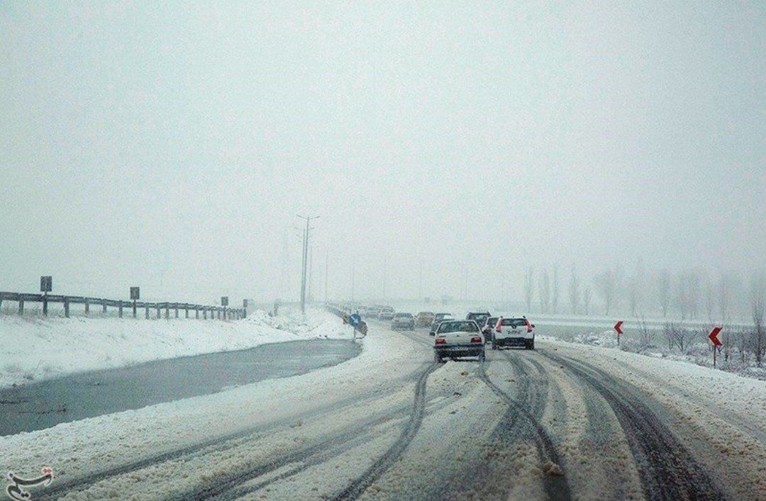 🌨️جاده اراک الیگودرز