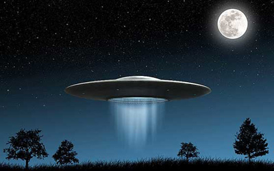 بشقاب پرنده یا به انگلیسی UFO به یک فضاپیما گفته می شود