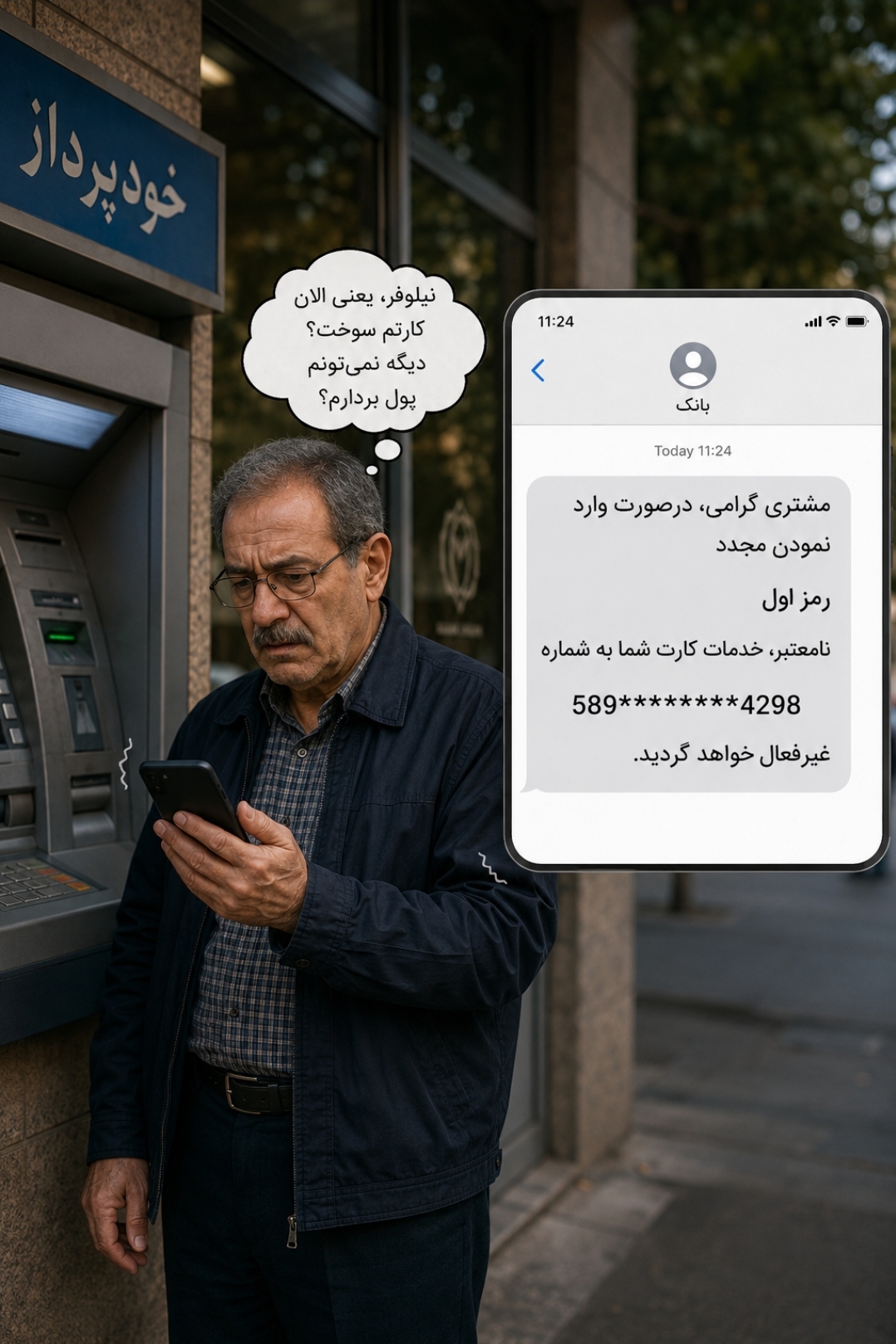 وقتی لحن پیامک از خودِ خطا ترسناک‌تر می‌شه