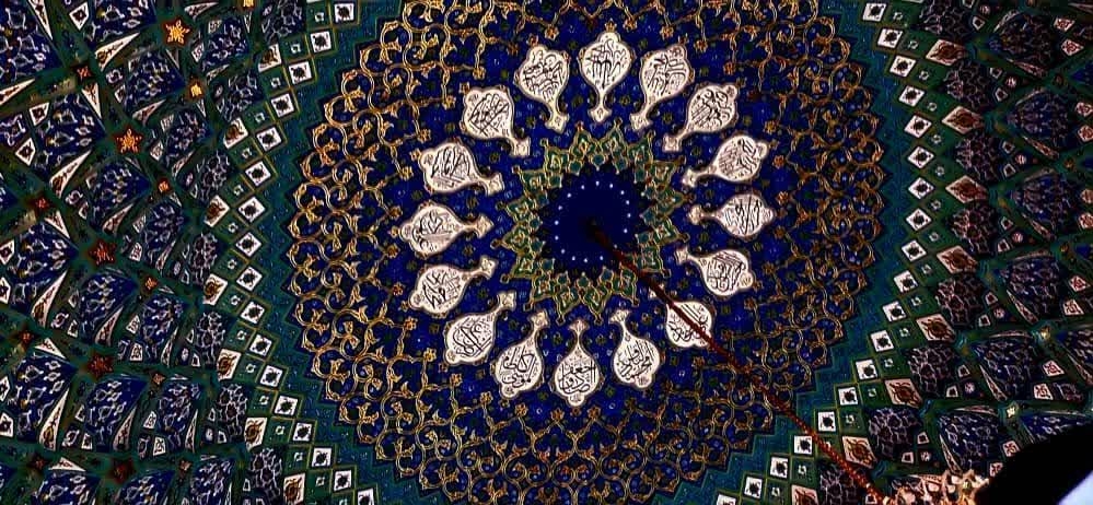 کاشی کاری حرم امام حسین علیه السلام
