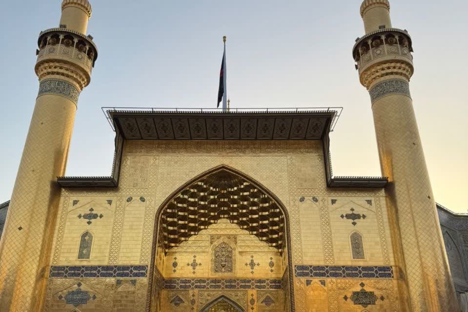 ایوان نجف اشرف حرم امام علی علیه السلام