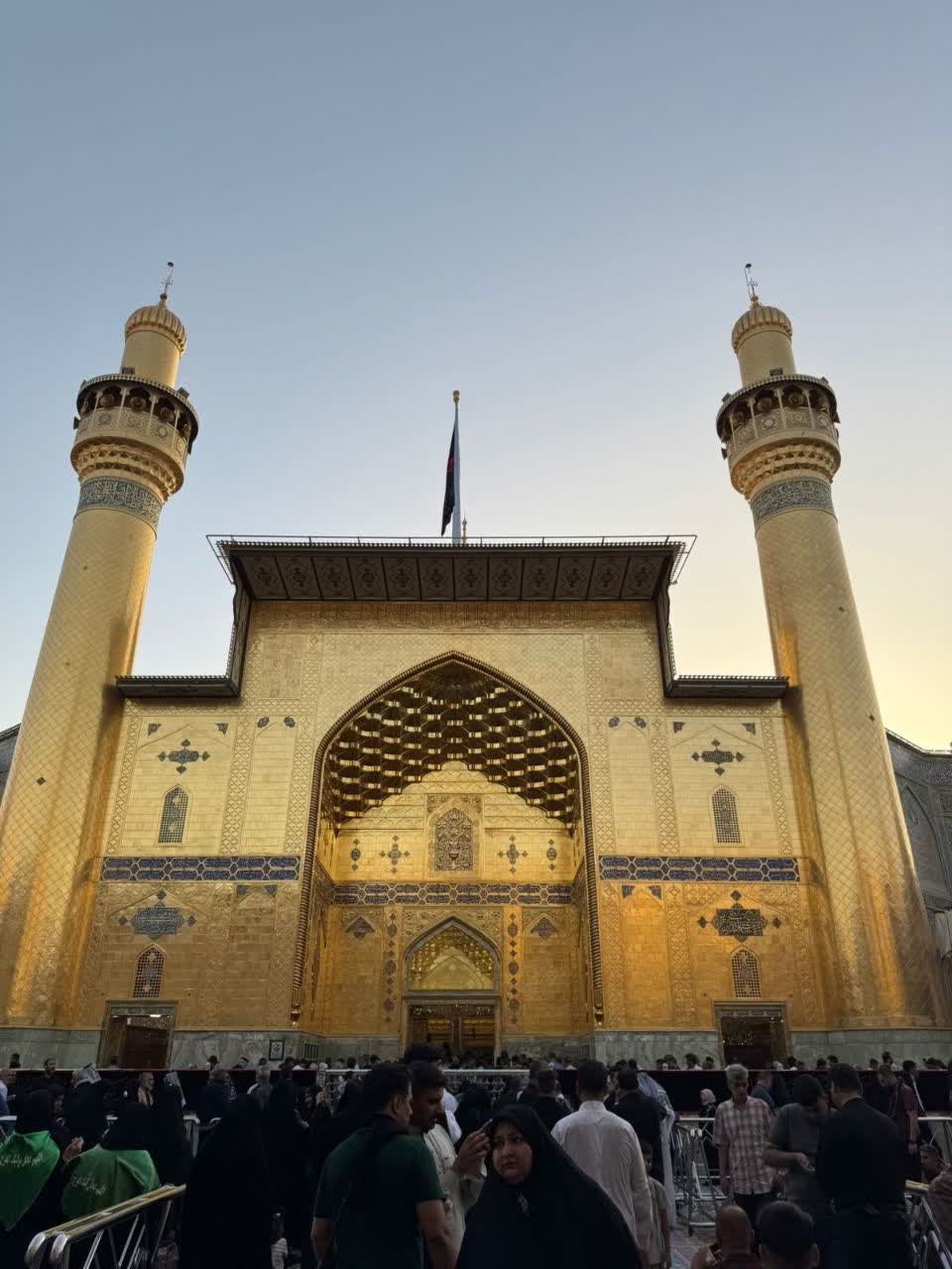 ایوان نجف اشرف حرم امام علی علیه السلام