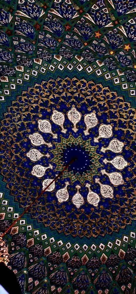 کاشی کاری حرم امام حسین علیه السلام