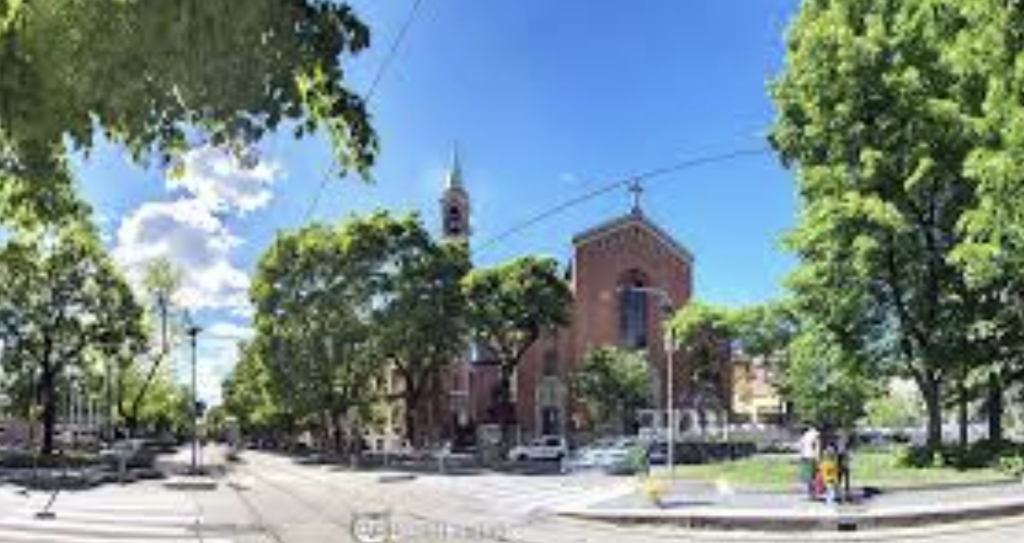 کلیسای Santa Maria del Rosario منطقه Solari میلان
