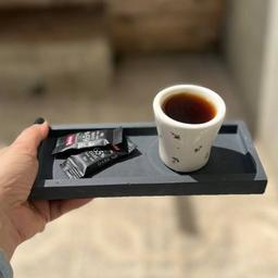 سینی قهوه چوبی؛ جزئی مهم در پذیرایی عاشقان قهوه