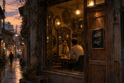 کافه‌ای که فقط خودت را سرو می‌کرد