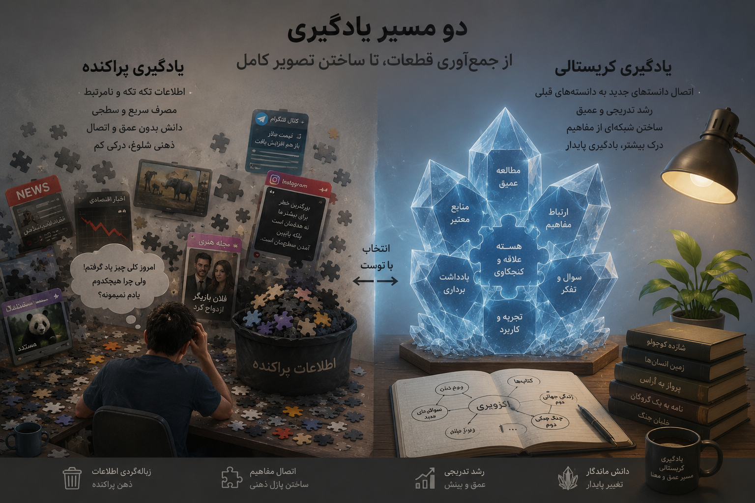 یادگیری کریستالی