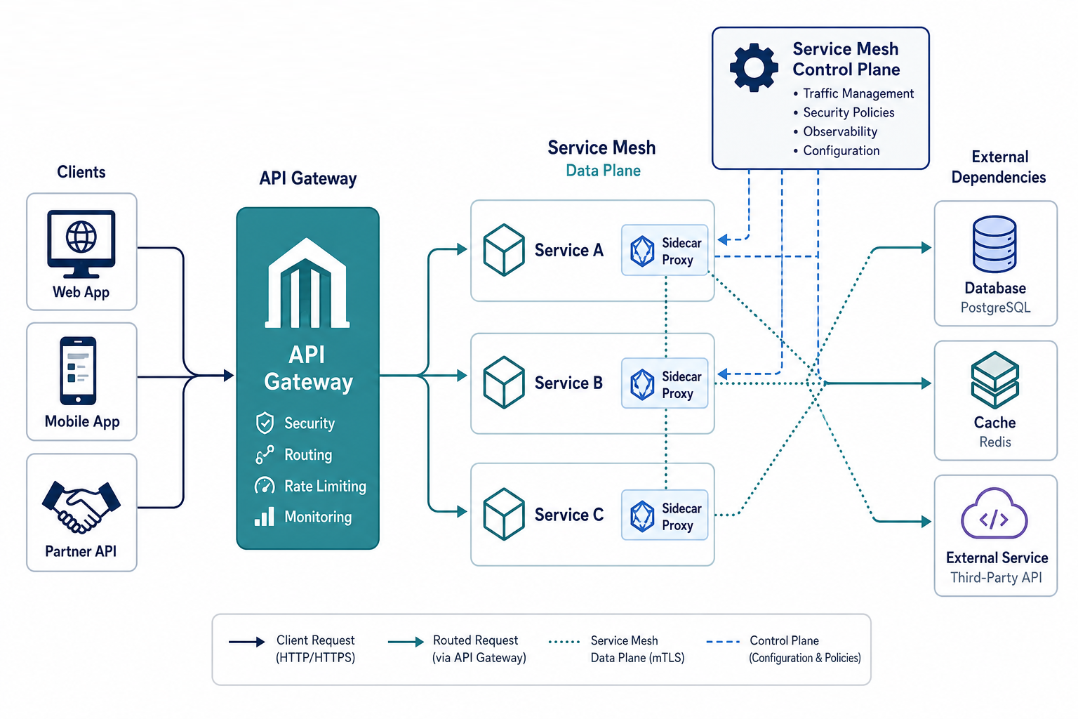 API Gateway and Service Mesh