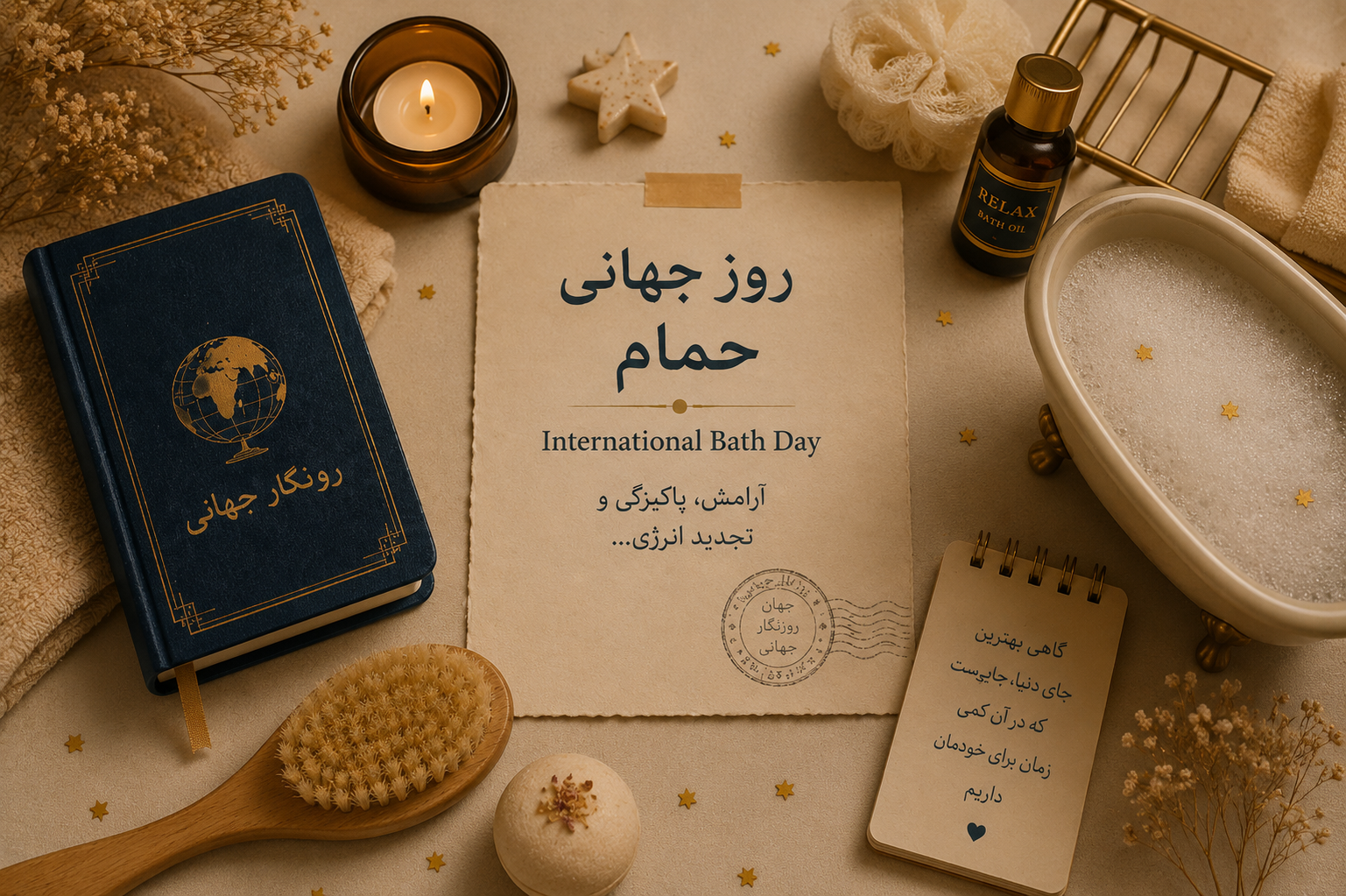 روز جهانی حمام؛ سفری در تاریخ یکی از قدیمی‌ترین عادت‌های بشر