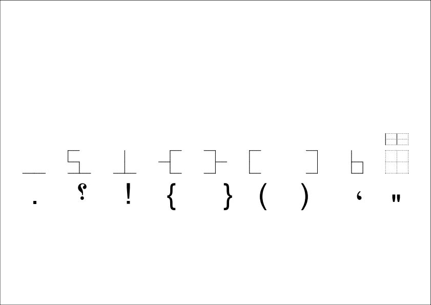 نشانه ها در خط خشت