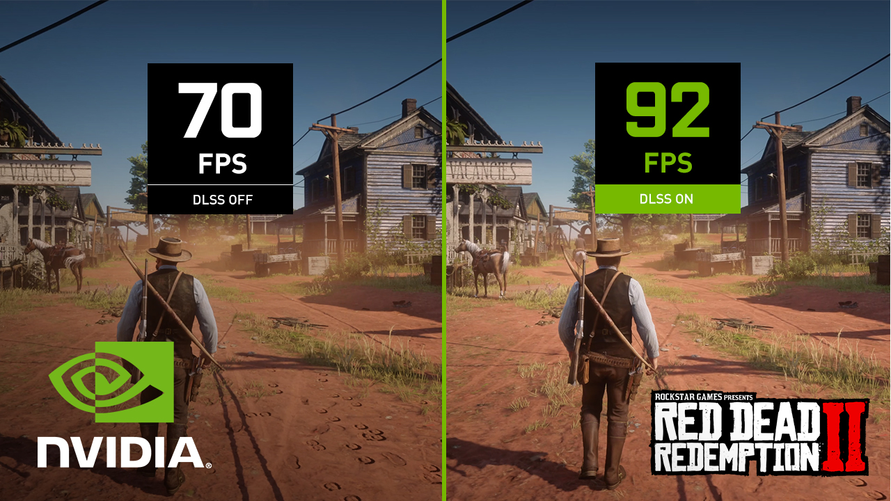 DLSS در بازی RDR2