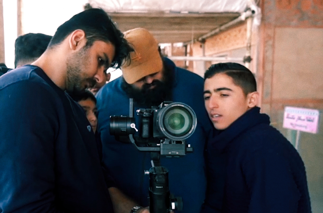 پشت صحنه فیلم کوتاه جانا