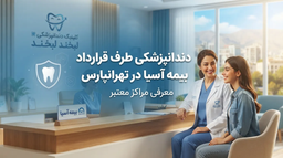 تجربه پیدا کردن دندانپزشکی طرف قرارداد بیمه آسیا در تهرانپارس