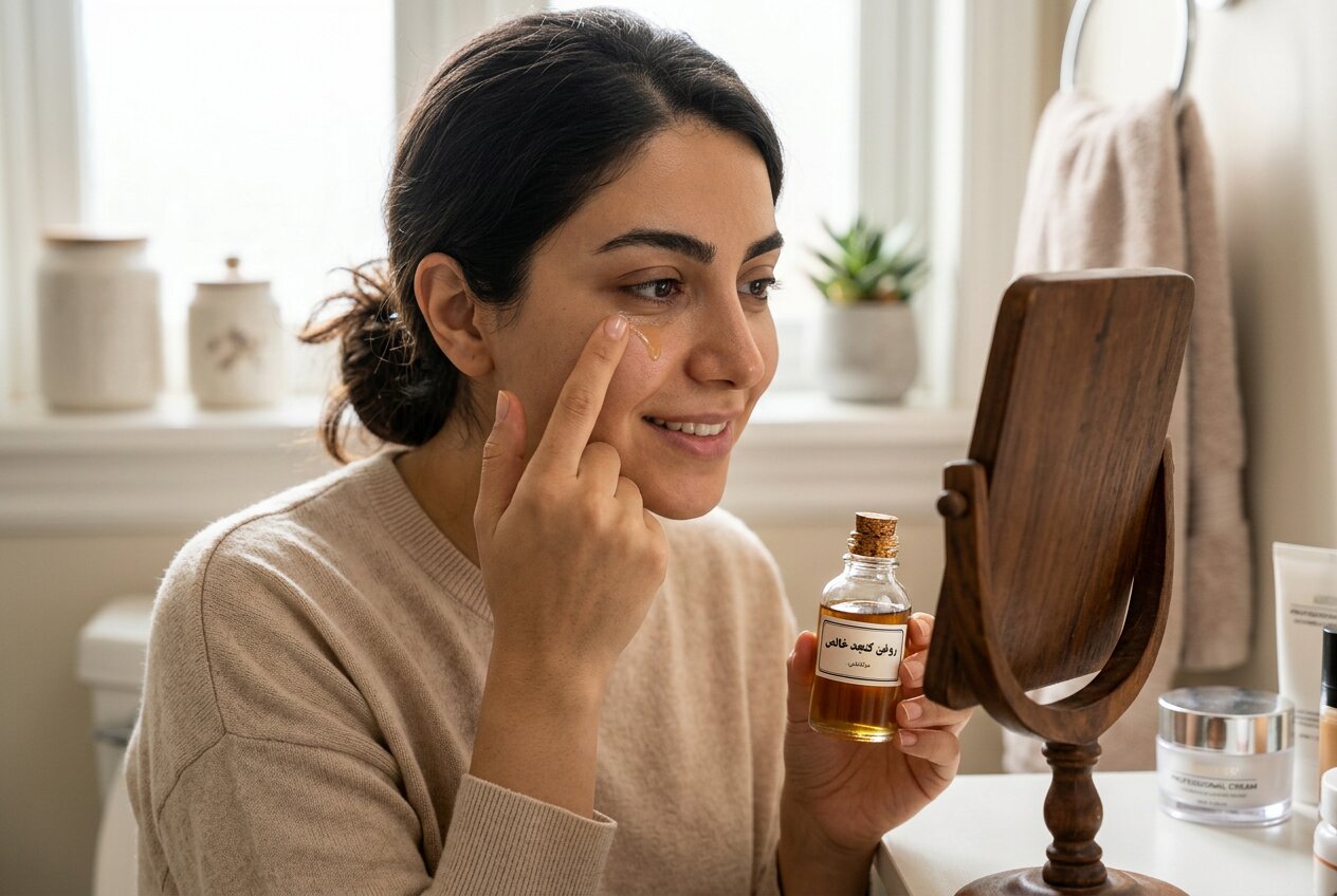 خواص روغن کنجد برای پوست دور چشم؛ از درمان خانگی تا انتخاب کرم حرفه‌ای