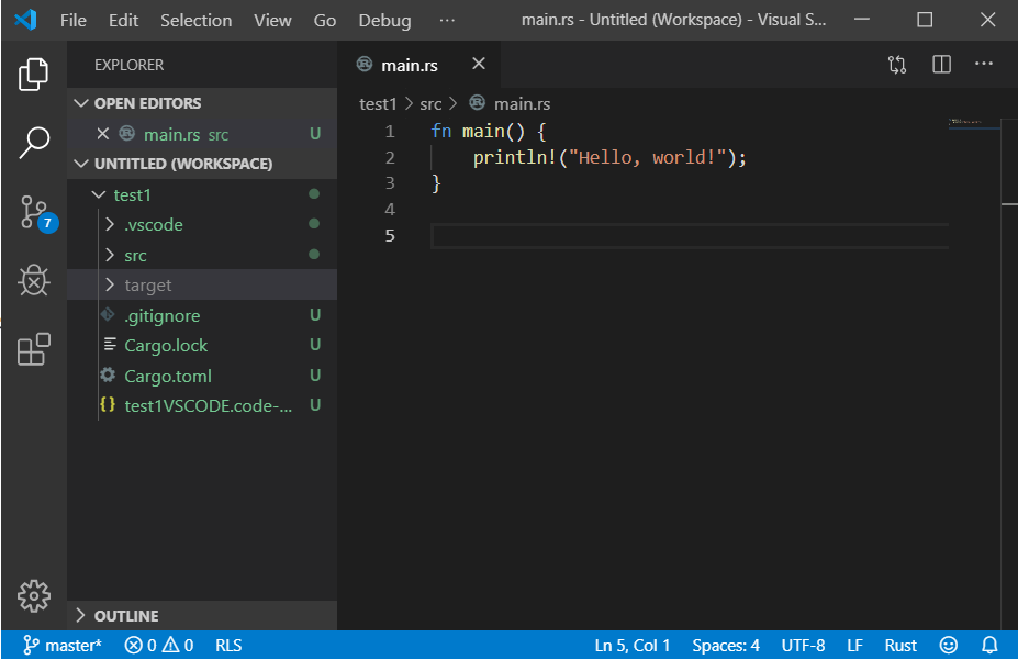 راه‌اندازی Vscode 