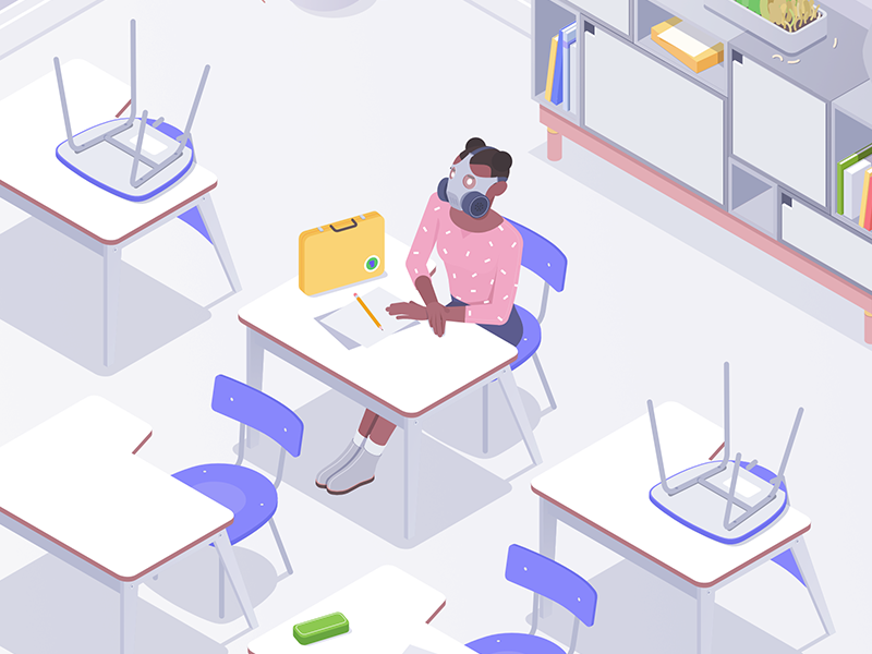 #ازمدرسه: بذار بچه همون مدرسه‌ای که آرامش داره درس بخونه!