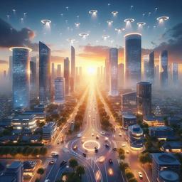 طلوع در شهر آینده