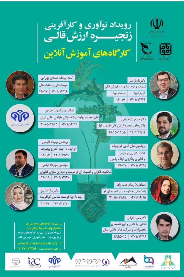 علامت تجاریبرای فرش دست بافت ایران