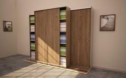 خرید انواع کتابخانه و کمد اداری از اداری نت