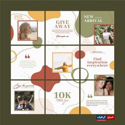 قالب اینستاگرام چیست؟