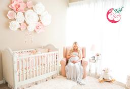 چیدمان اتاق نوزاد دختر