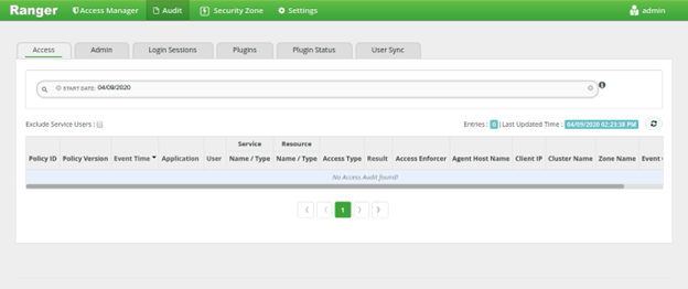 شکل 7 بخش Audit یا بازرسی