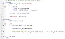معرفی PARAMETER CURSOR در اوراکل