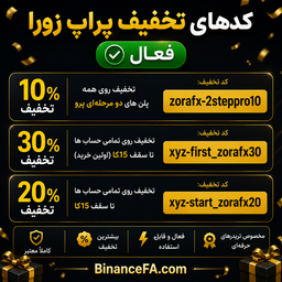 کد تخفیف پراپ فرم زورا