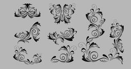 دانلود رایگان وکتور طرح اسلیمی و تزیینی