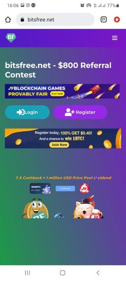 سایت bitsfree ,کسب درامد دلاری