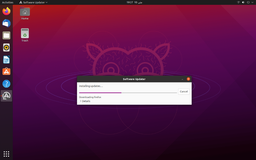 بعد از نصب ابونتو ۲۱.۰۴