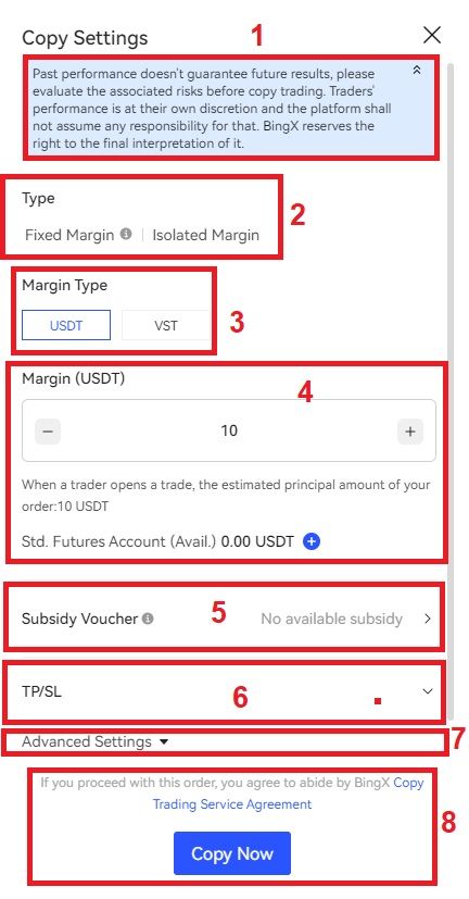 آموزش استفاده از سرویس کپی ترید در صرافی بینگ ایکس BingX 