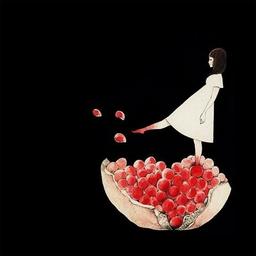 با صد دانه یاقوت دسته به دسته ،کنار هم نشسته که ترش هستند  چکار کنیم ؟