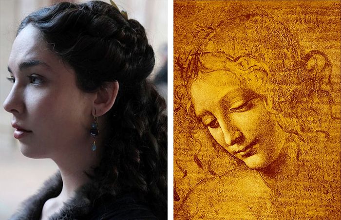 کاترینای سریال و تنها پرتره ای که لئوناردو نه از سر اجبار بلکه به میل خودش کشیده .