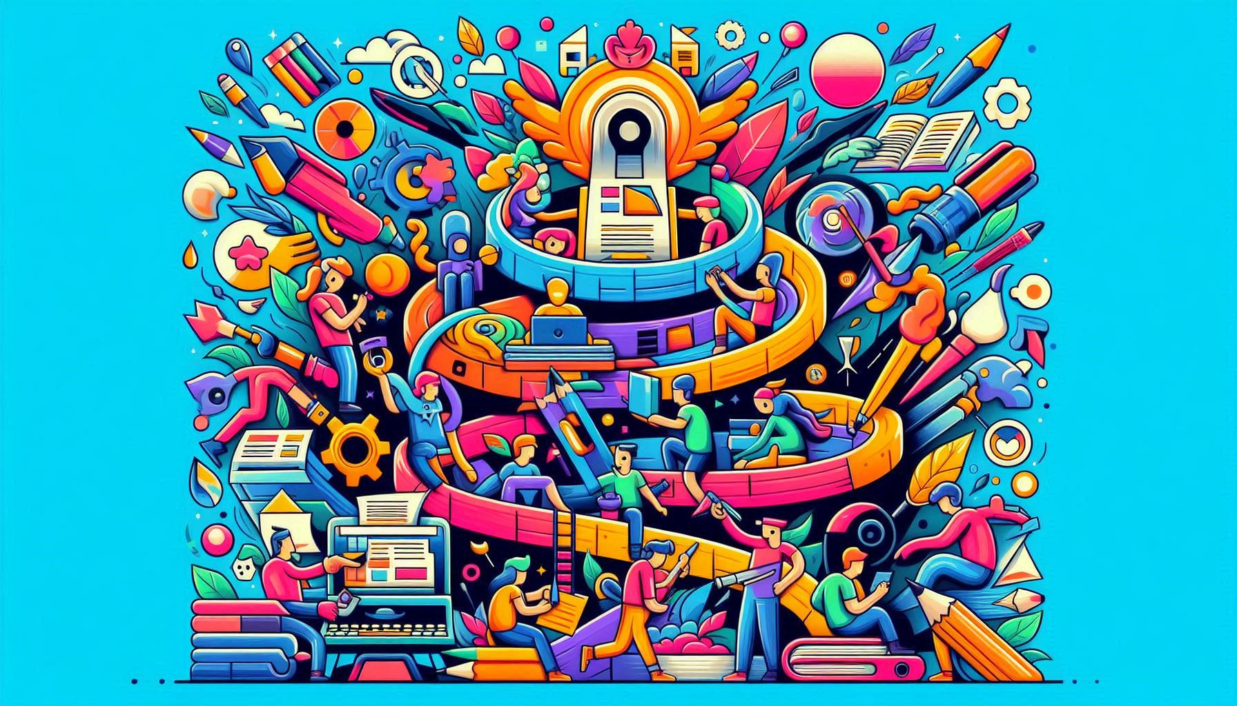 فرایند چندلایه ویراستاری و بازبینی برای خلق محتوا