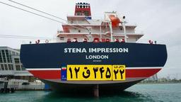 تعویض پلاک نفتکش انگلیسی استنا ایمپر!