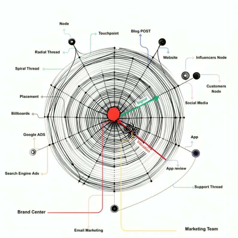 Spider Marketing Model - ویرگول