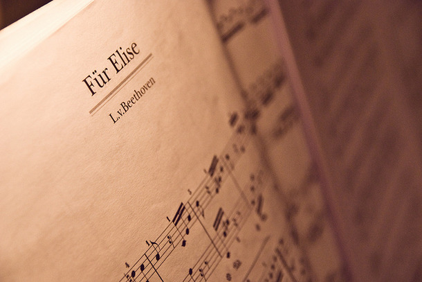 نت Fur Elise از بتهوون