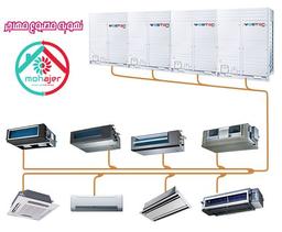 سیستم تهویه مطبوع مرکزی (VRF)