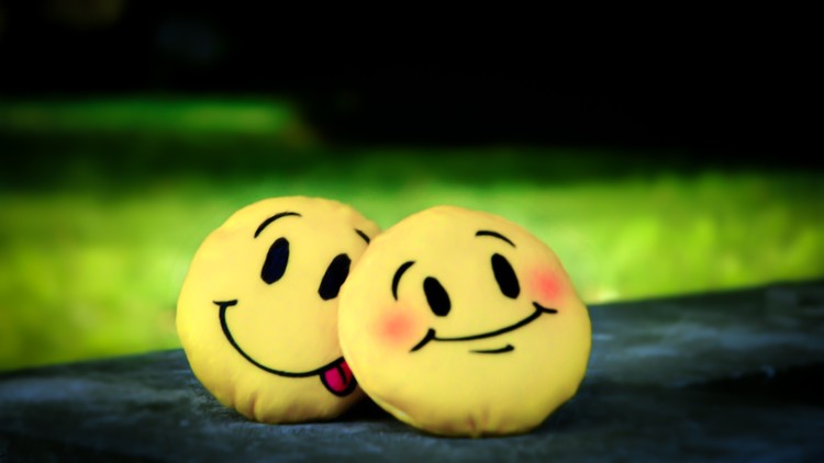 Feeling happy
