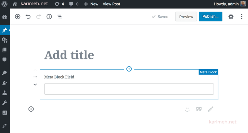 متا بلاک وردپرس
