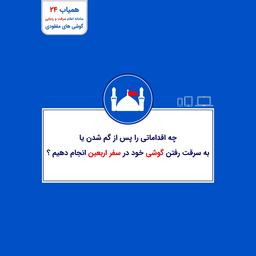 با سرقت گوشی در سفر اربعین چه کنیم؟