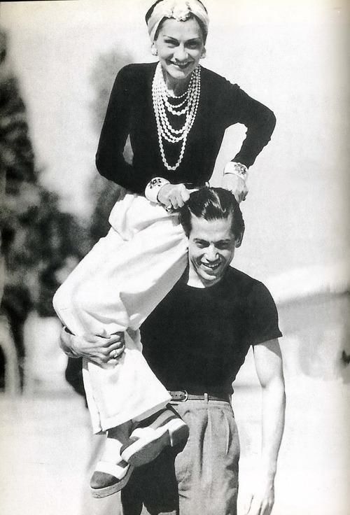 شنل و دوستش!cocochanel