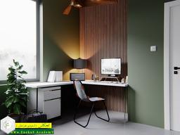 آموزش طراحی اتاق کار در منزل با ۱۵ نکته جذاب + تصاویر